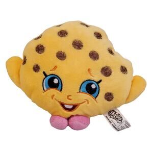 Shopkins Kooky Kookie Chocolate Chip Cookie 8" Small Plush Stuffed Doll